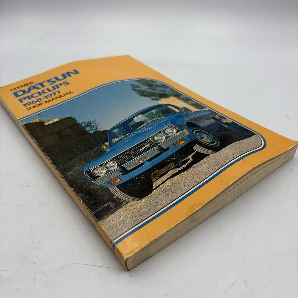 Clymer 1968-1977 Datsun 2-Wheel Drive PickUps Shop Repair Manual Excellent Cond